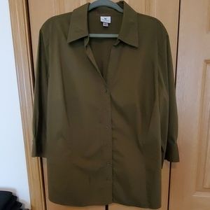 Worthington button down blouse